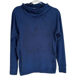 Lululemon Ready To Rulu Hoodie
Running Spray Jacquard Sapphire Blue Black Size 8